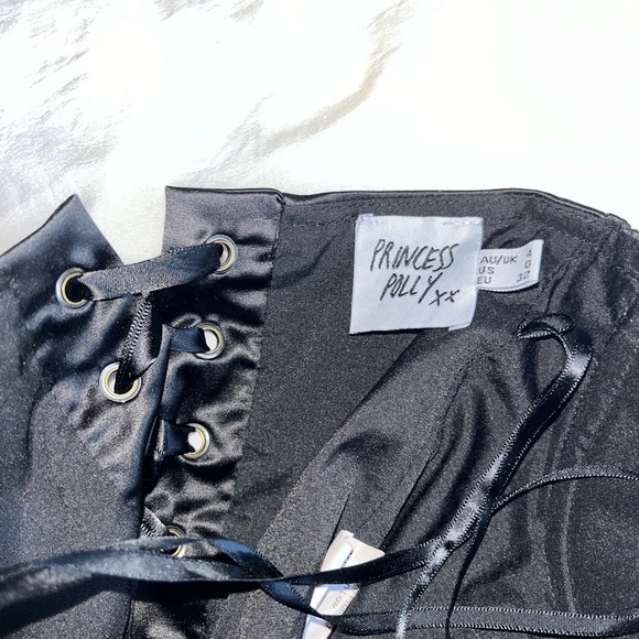 Princess Polly Maya Corset Top Black - Picture 5 of 5